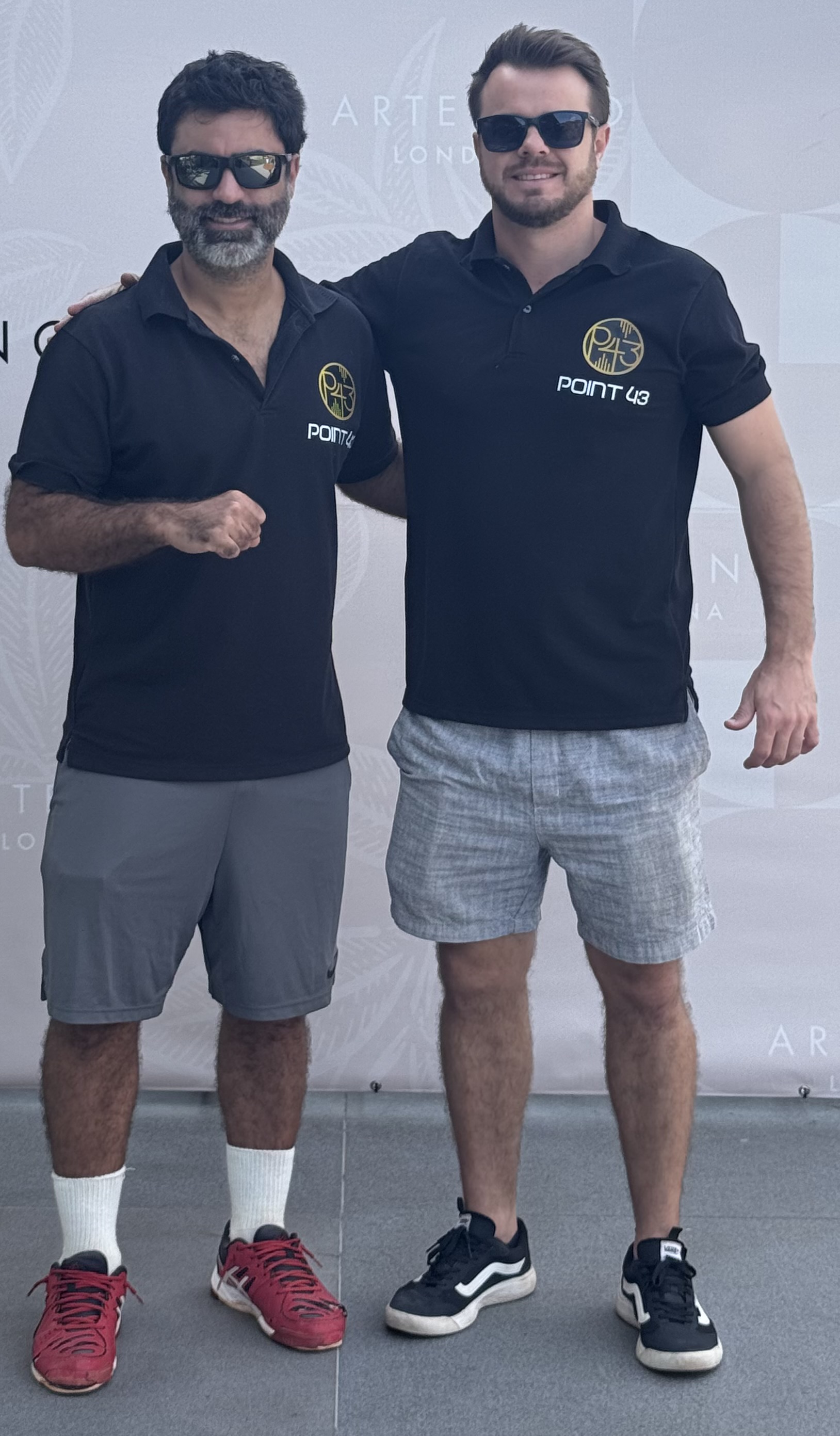 Gustavo Hoewell e Mateus Mineto — Fundadores Point 43
